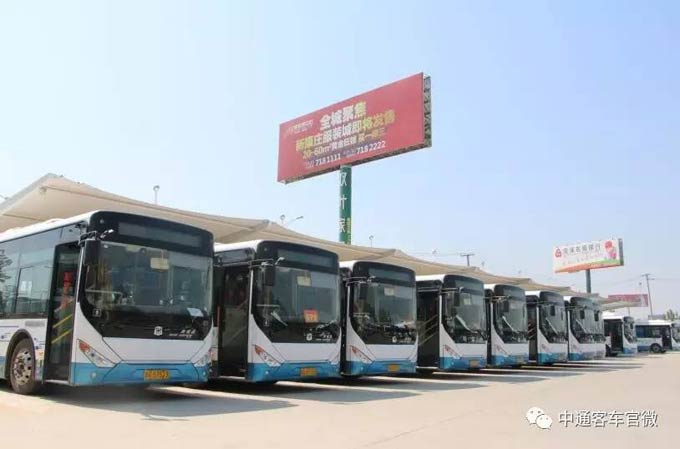 中通新能源客车助力菏泽公交发展实现“弯道超车”