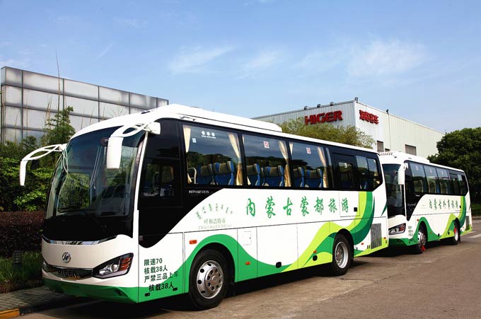 蒙都旅游购买的海格客车