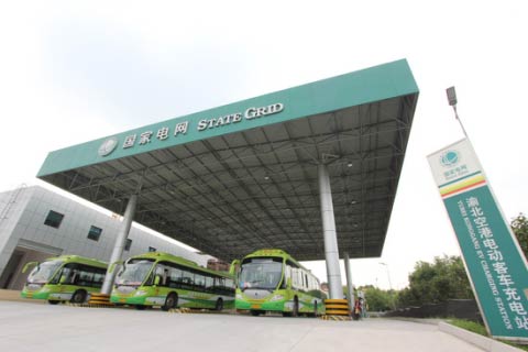 重庆公交集团采用微宏快充的纯电动公交客车