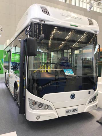 申龙SLK6859氢燃料电池城市客车