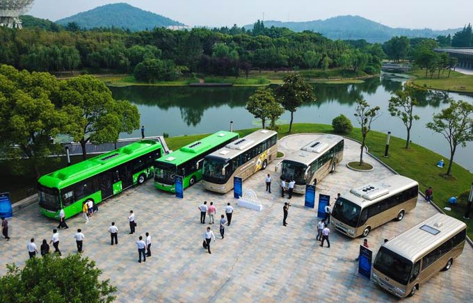 宇通新能源展车