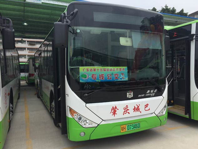 该批车辆将首先服务第十五届广东省运会